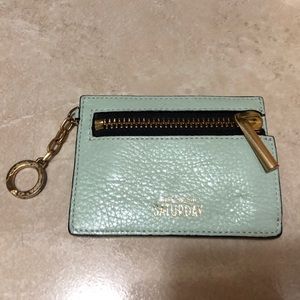 kate spade Saturday Mint card holder